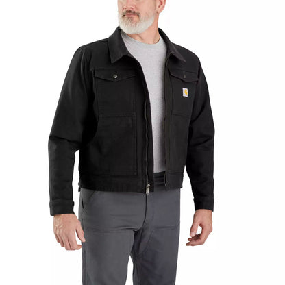 Carhartt Duck Relaxed Fit Jacket Black - Carhartt product image 2