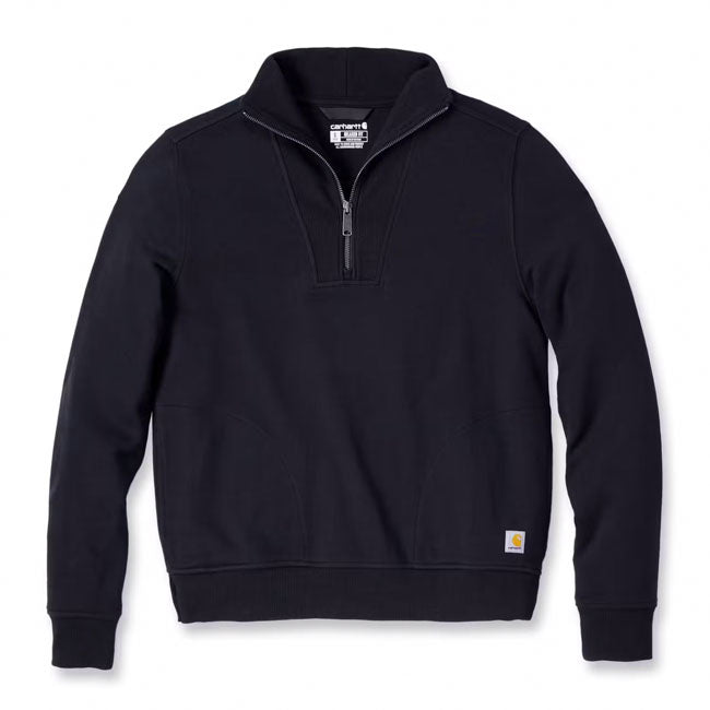 Carhartt Fiber Series Half-Zip Female Sweat-Shirt Black - Carhartt product image