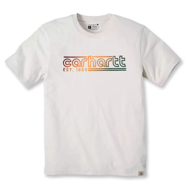 Carhartt S/S Logo Graphic T-Shirt Oat Milk - Carhartt product image