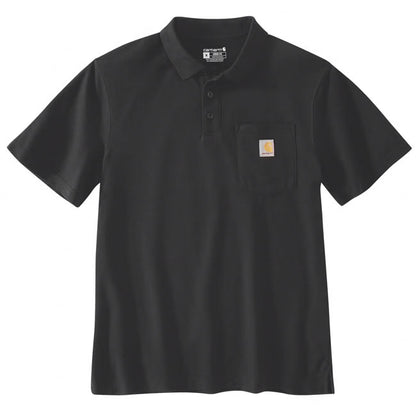 Carhartt Midweight S/S Pocket Polo Black - Carhartt product image