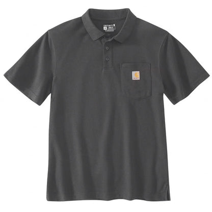 Carhartt Midweight S/S Pocket Polo Carbon Heather - Carhartt product image