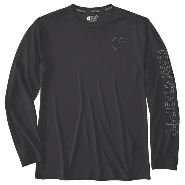 Carhartt Sun Defender L/S T-Shirt Black - Carhartt product image