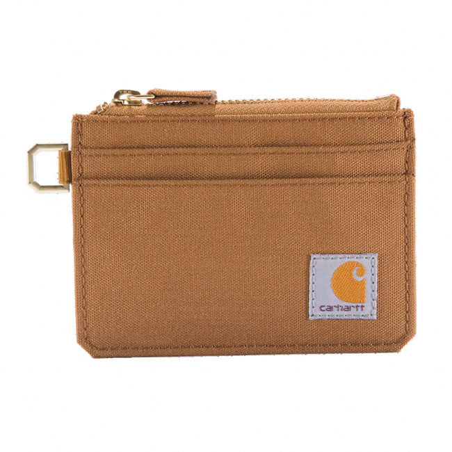Carhartt Zippered Card Keeper Wallet Carhartt Brown - Carhartt product image