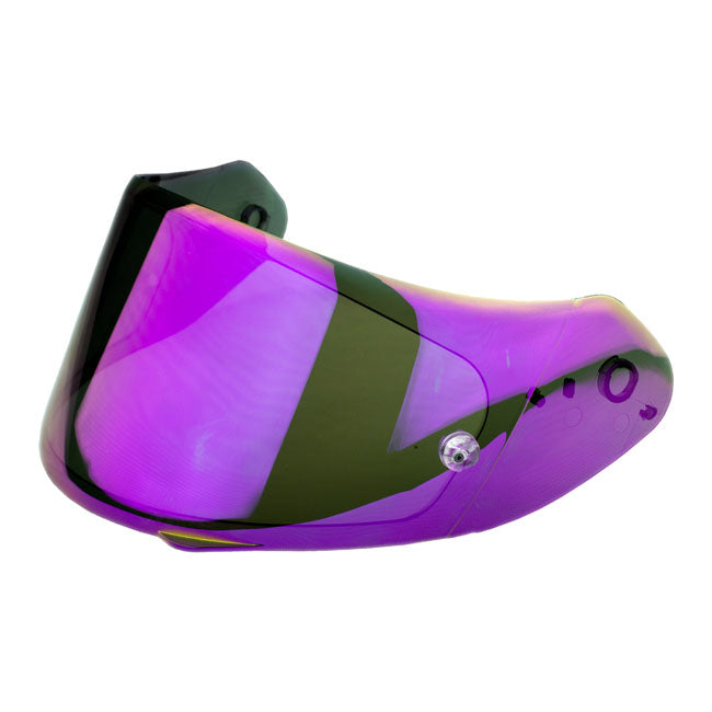 Scorpion Ellip-Tec Visor Mirror Purple - helmet visors at Pedro's Parts