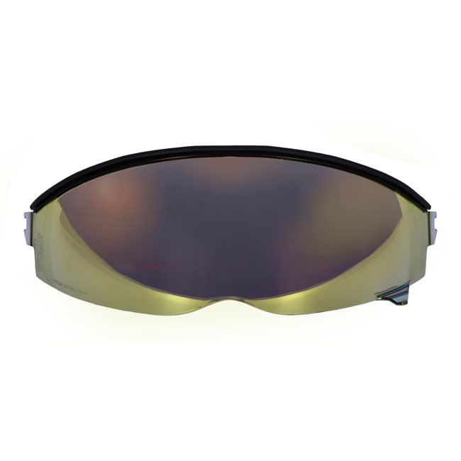 Scorpion EXO-Combat II Sunvisor Gold Mirror - helmet visors at Pedro's Parts
