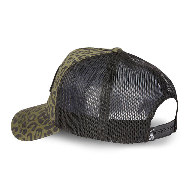 Von Dutch Leopard Cap Khaki