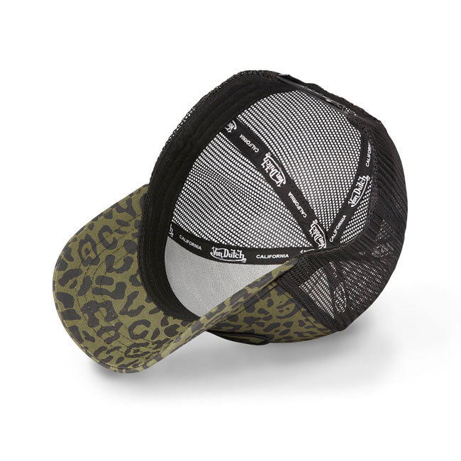 Von Dutch Leopard Cap Khaki