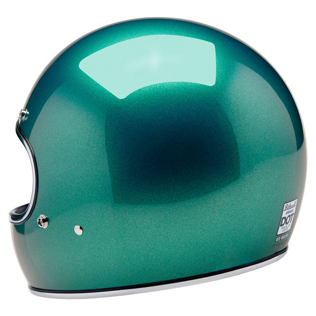 Biltwell Gringo Helmet Metallic Catalina - Helmets Full Face at Pedro’s Parts