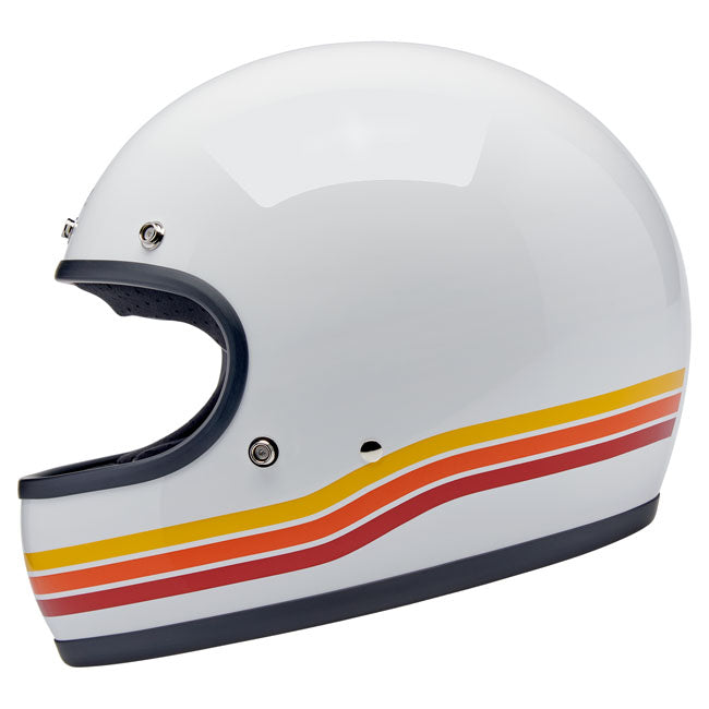 Biltwell Gringo Helmet Sunset Spectrum - Helmets Full Face at Pedro’s Parts