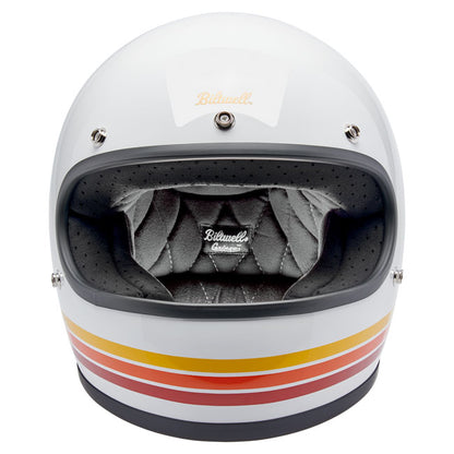 Biltwell Gringo Helmet Sunset Spectrum - Helmets Full Face at Pedro’s Parts
