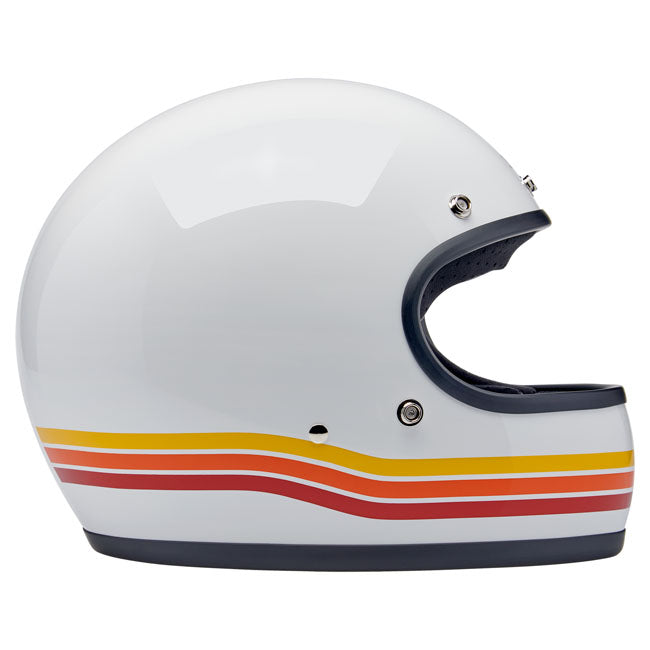 Biltwell Gringo Helmet Sunset Spectrum - Helmets Full Face at Pedro’s Parts
