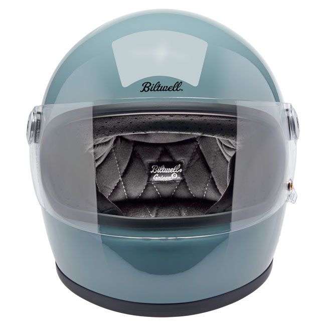 Biltwell Gringo S Helmet Agave Blue Gloss - Helmets Full Face at Pedro’s Parts