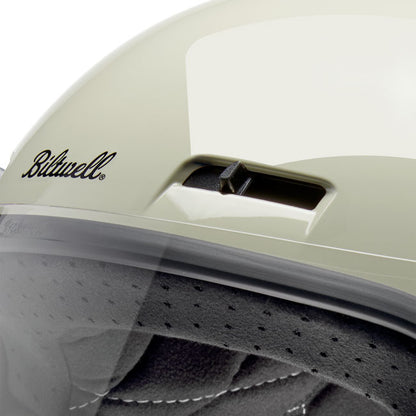 Biltwell Gringo SV Helmet Chalk Grey - Helmets Full Face at Pedro’s Parts