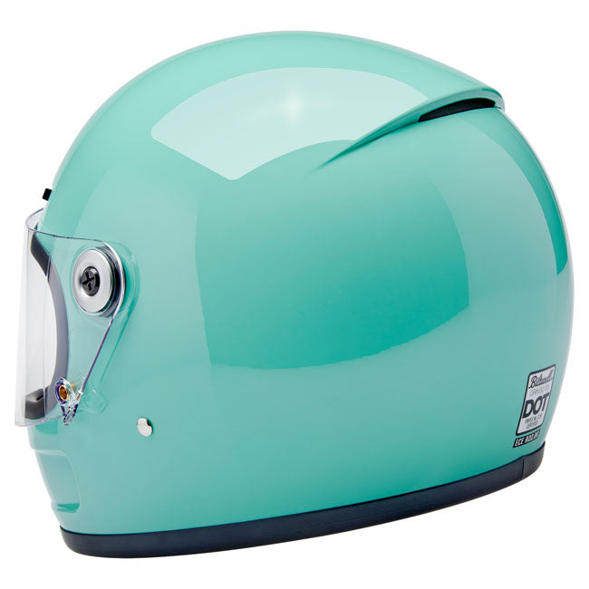 Biltwell Gringo SV Helmet - Mint Julip - Helmets Full Face at Pedro’s Parts