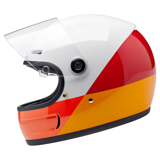 Biltwell Gringo SV Helmet Intersection Warm - Helmets Full Face at Pedro’s Parts