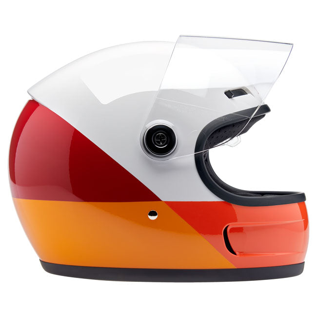 Biltwell Gringo SV Helmet Intersection Warm - Helmets Full Face at Pedro’s Parts
