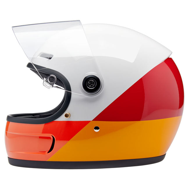 Biltwell Gringo SV Helmet Intersection Warm - Helmets Full Face at Pedro’s Parts
