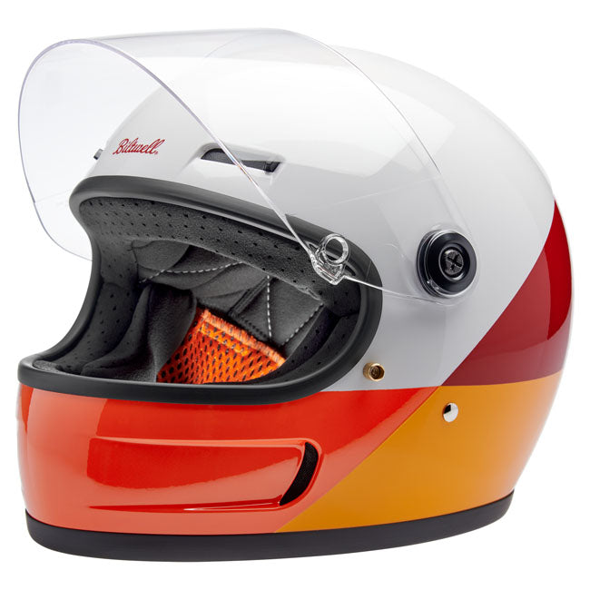 Biltwell Gringo SV Helmet Intersection Warm - Helmets Full Face at Pedro’s Parts