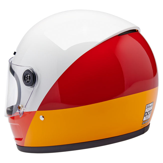 Biltwell Gringo SV Helmet Intersection Warm - Helmets Full Face at Pedro’s Parts