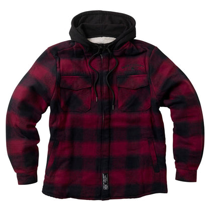 WCC Hell Bent Flannel Jacket Red/black