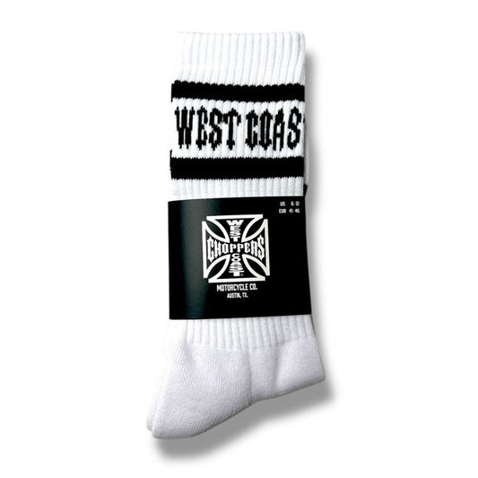 WCC OG Crew Socks White