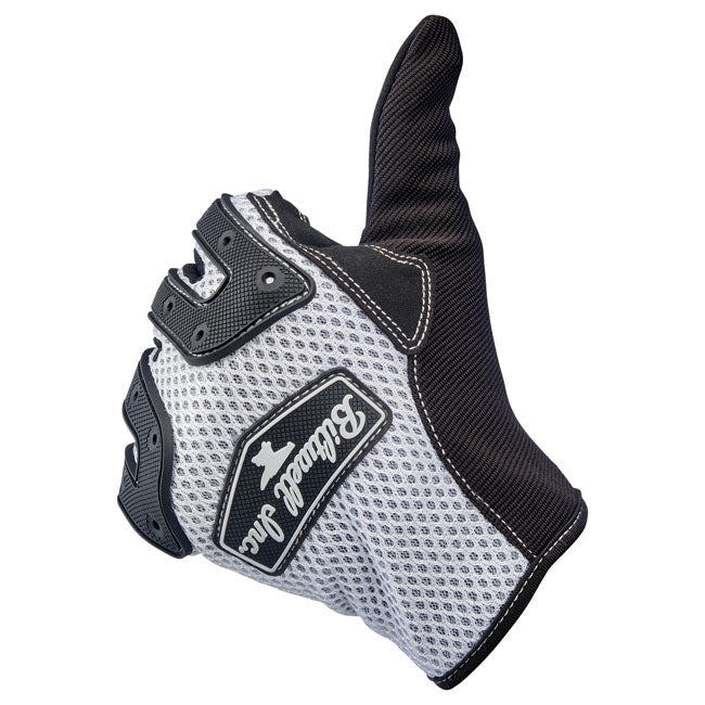 Biltwell Anza Gloves white/black from Biltwell at Pedro’s Parts