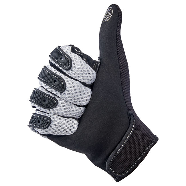 Biltwell Anza Gloves white/black from Biltwell at Pedro’s Parts