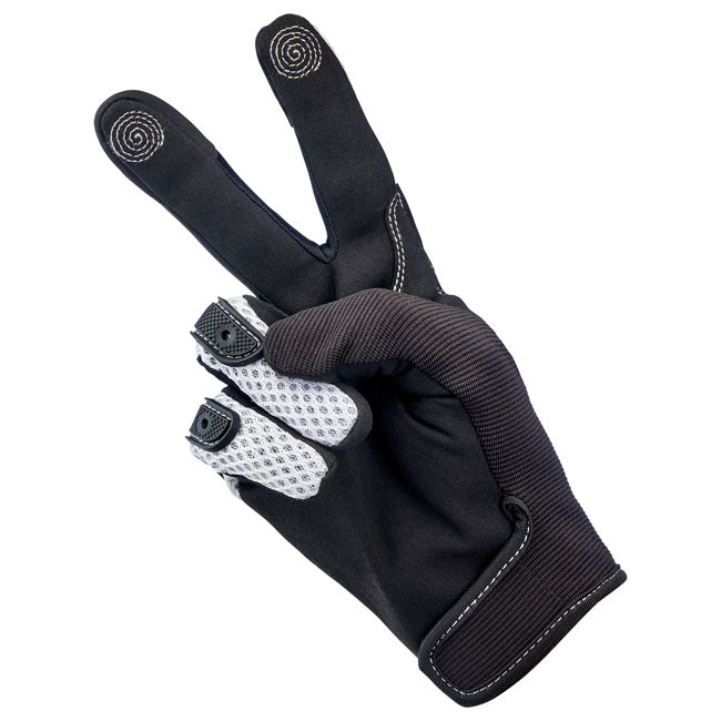 Biltwell Anza Gloves white/black from Biltwell at Pedro’s Parts
