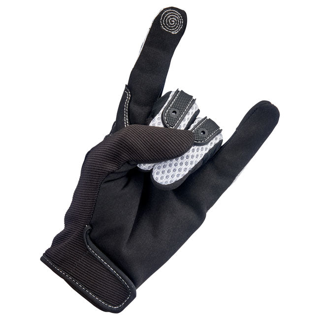 Biltwell Anza Gloves white/black from Biltwell at Pedro’s Parts