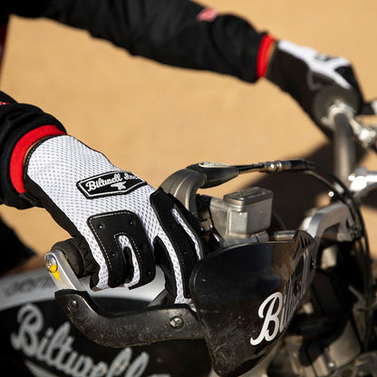 Biltwell Anza Gloves white/black from Biltwell at Pedro’s Parts