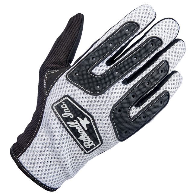 Biltwell Anza Gloves white/black from Biltwell at Pedro’s Parts