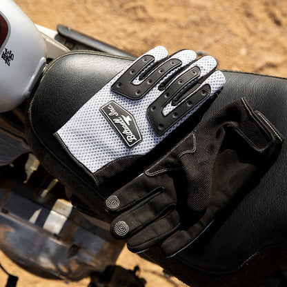 Biltwell Anza Gloves white/black from Biltwell at Pedro’s Parts