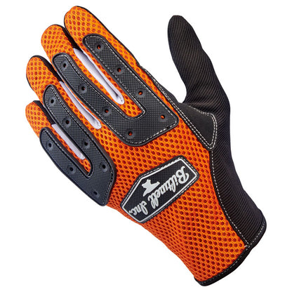 Biltwell Anza Gloves orange/black from Biltwell at Pedro’s Parts