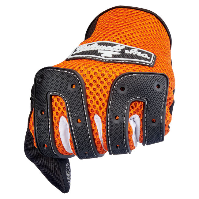 Biltwell Anza Gloves orange/black from Biltwell at Pedro’s Parts