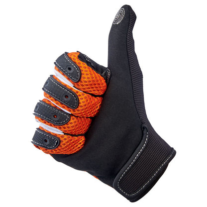 Biltwell Anza Gloves orange/black from Biltwell at Pedro’s Parts