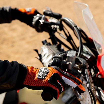 Biltwell Anza Gloves orange/black from Biltwell at Pedro’s Parts