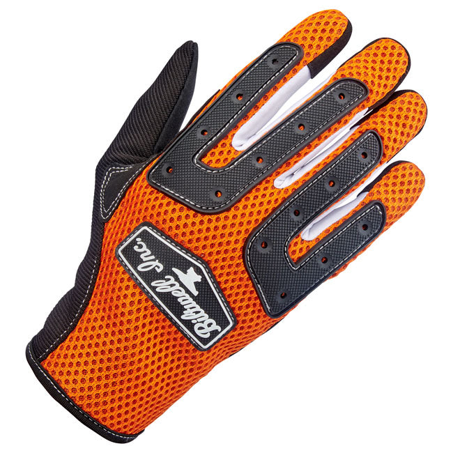 Biltwell Anza Gloves orange/black from Biltwell at Pedro’s Parts