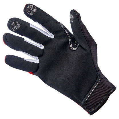 Biltwell Anza Gloves red/black from Biltwell at Pedro’s Parts