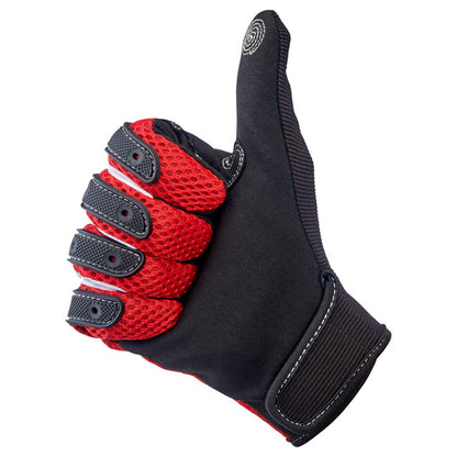 Biltwell Anza Gloves red/black from Biltwell at Pedro’s Parts