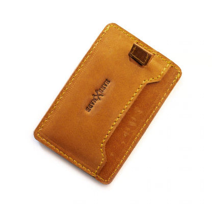 Trip Machine Wiberg cardholder vintage tan