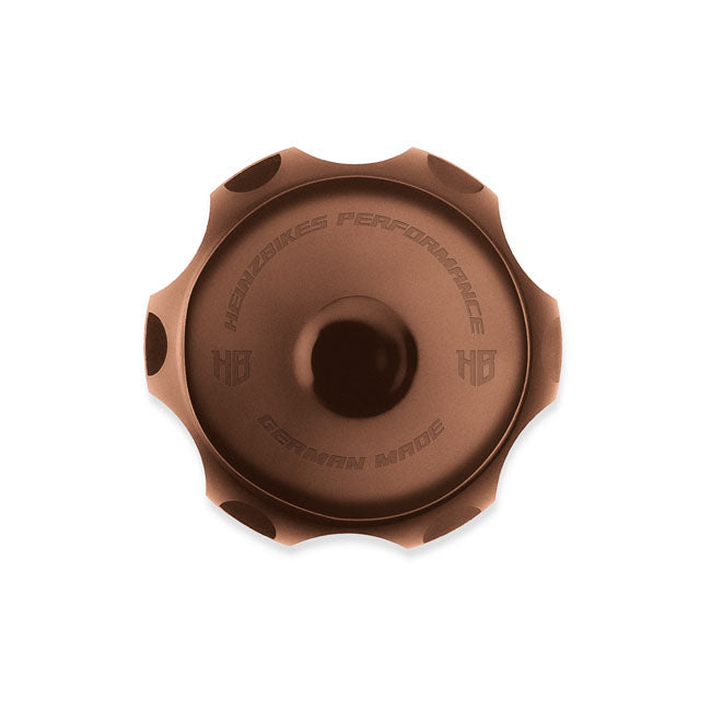 HeinzBikes, Gas Cap Performance. Brass