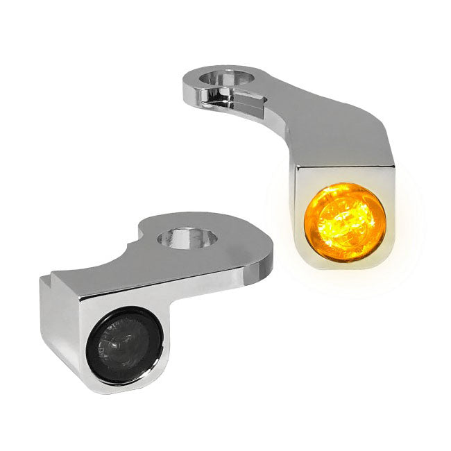 HeinzBikes, Nano Turn Signals. Chrome