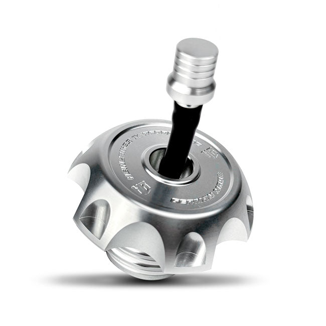 HeinzBikes, Gas Cap Performance. Silver