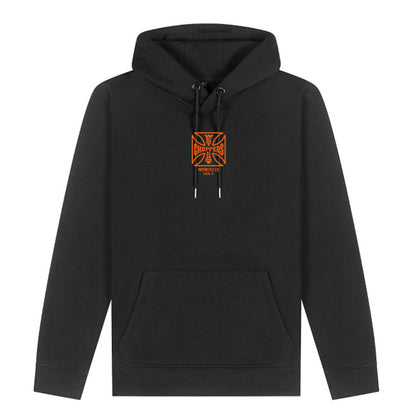 WCC ATX Cross Hoodie Black/orange