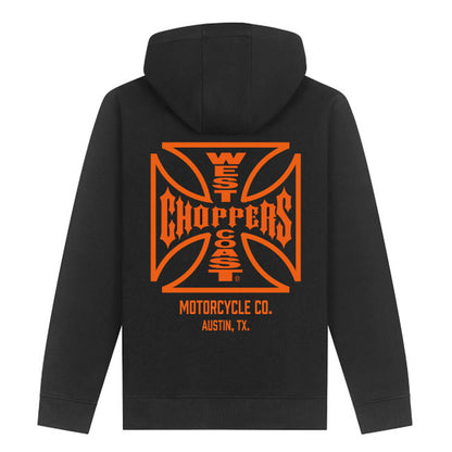 WCC ATX Cross Hoodie Black/orange