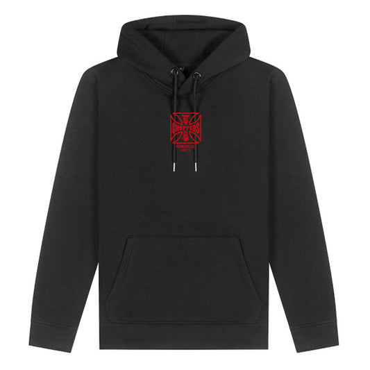 WCC ATX Cross Hoodie Black/red