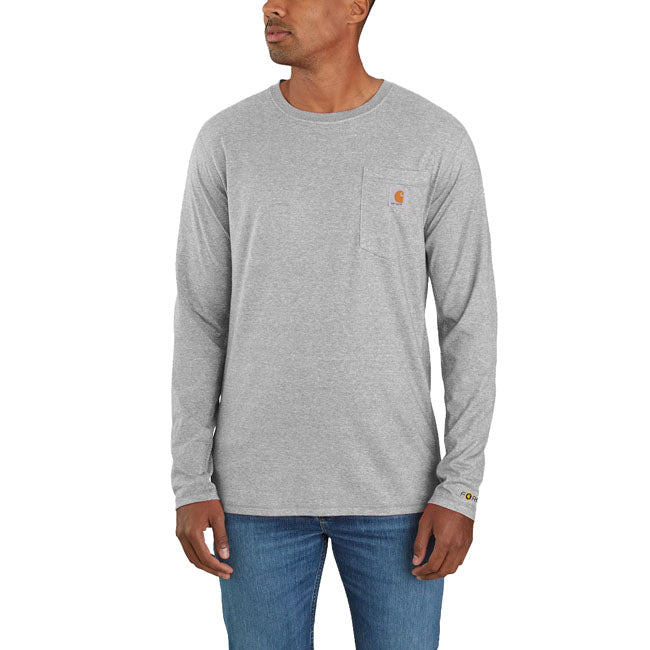 Carhartt Force Long Sleeve Heather Gray - Carhartt product image