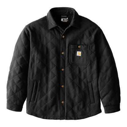 Carhartt Quilted Snap Front Shirt Black - Carhartt product image
