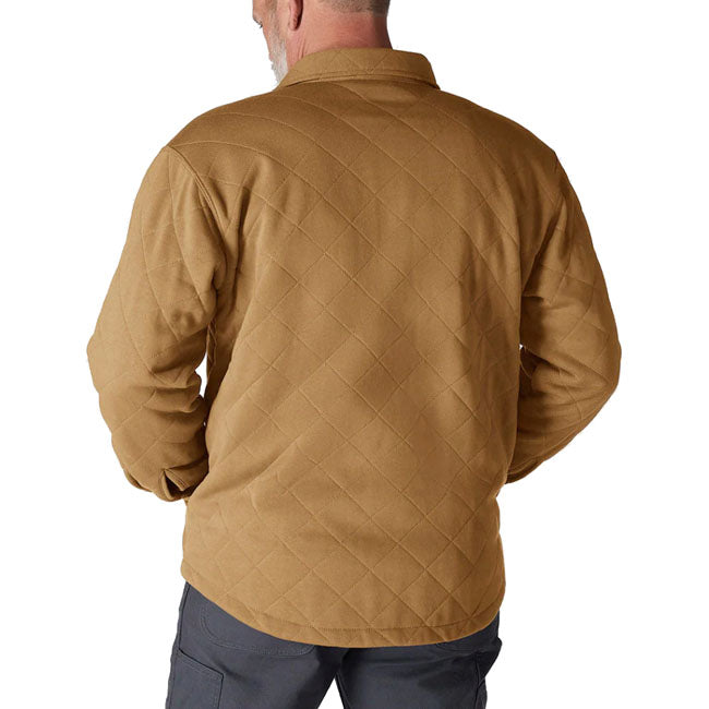 Carhartt Quilted Snap Front Shirt Carhartt Brown - Carhartt product image 4