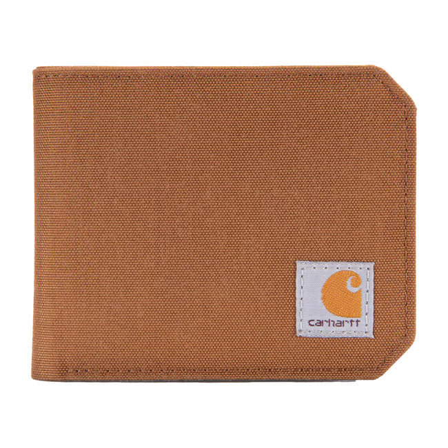 Carhartt Nylon Duck Bifold Wallet Carhartt Brown - Carhartt product image